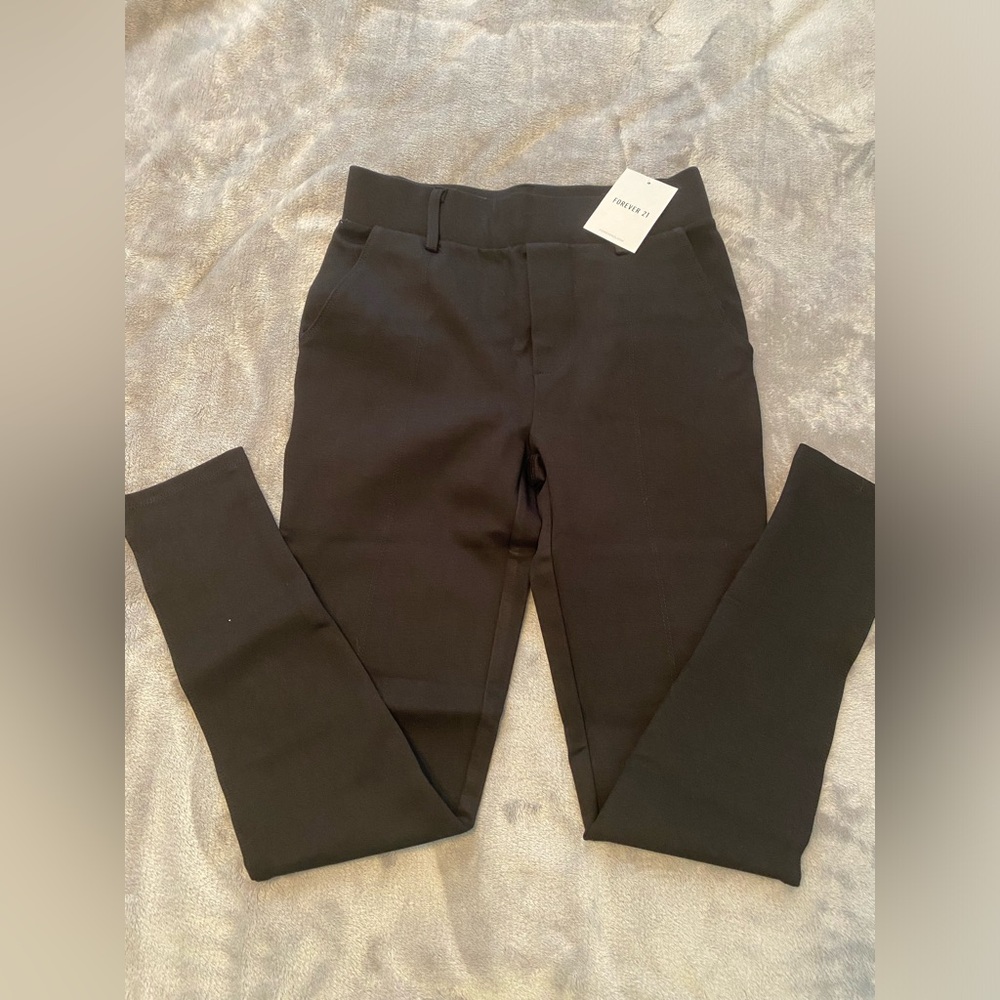 Forever 21 Classic Black Trousers